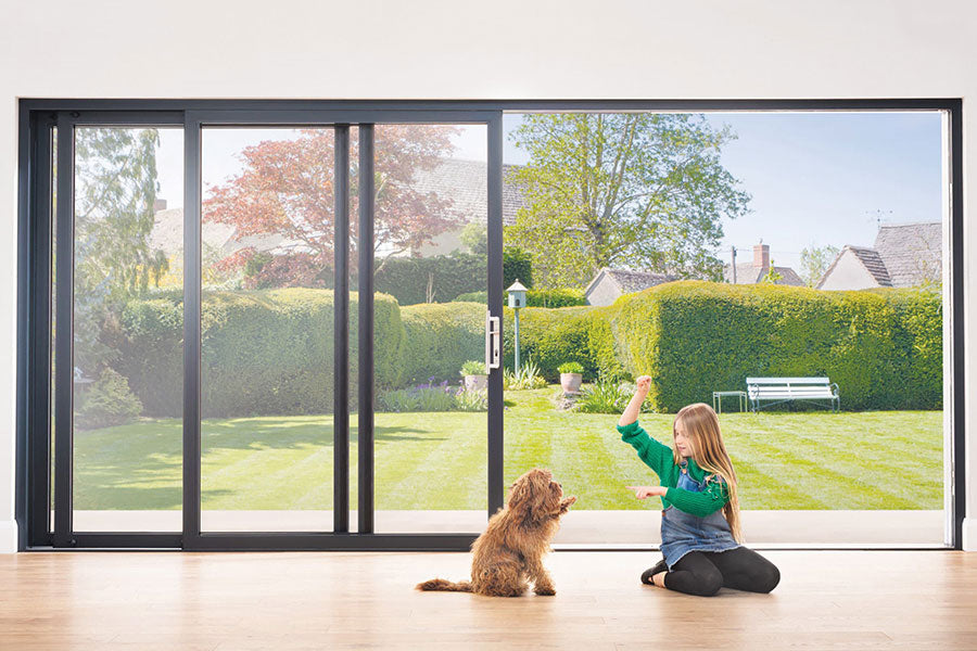 Origin OS44 Aluminium 6 Section Patio Sliding Door