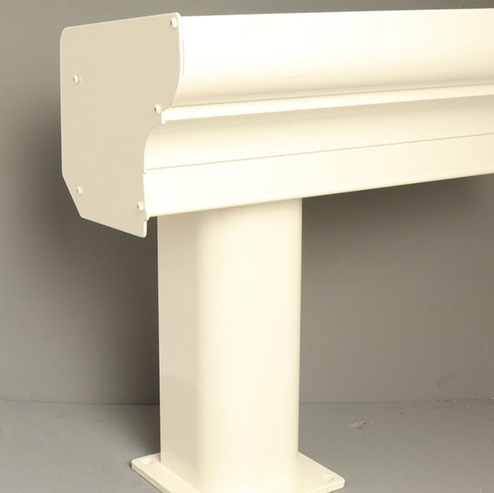 Pigato Veranda - Cream - Classic Gutter - Rounded with Base Plate - Home Build Doors