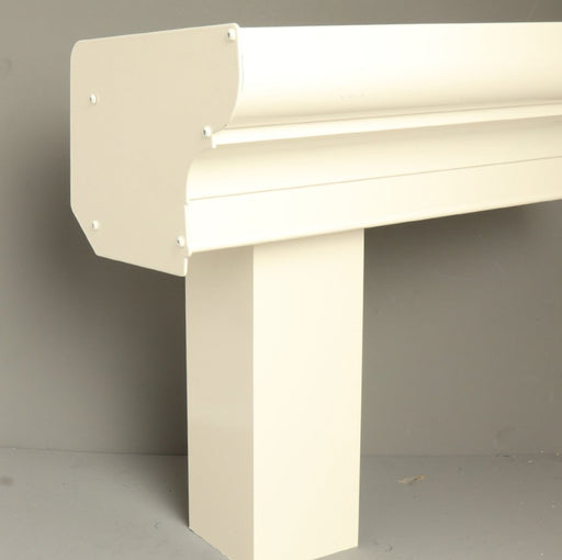 Pigato Veranda - Cream - Classic Gutter - Square without Base Plate - Home Build Doors