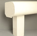 Pigato Veranda - Cream - Round Gutter - Square without Base Plate - Home Build Doors