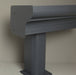 Pigato Veranda - Grey - Classic Gutter - Rounded with Base Plate - Home Build Doors