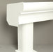 Pigato Veranda - White - Classic Gutter - Rounded with Base Plate - Home Build Doors