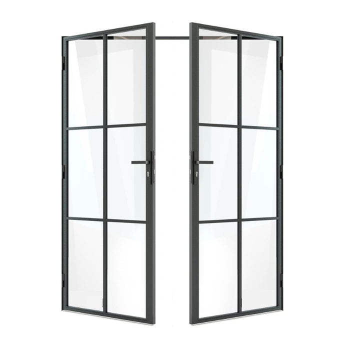 Portamet Internal Steel French Door - Home Build Doors