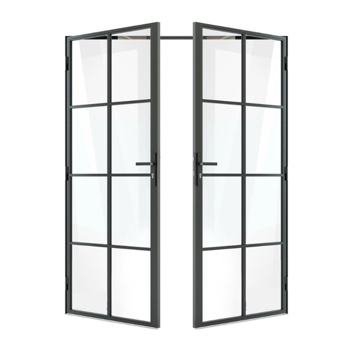 Portamet Internal Steel French Door - Home Build Doors