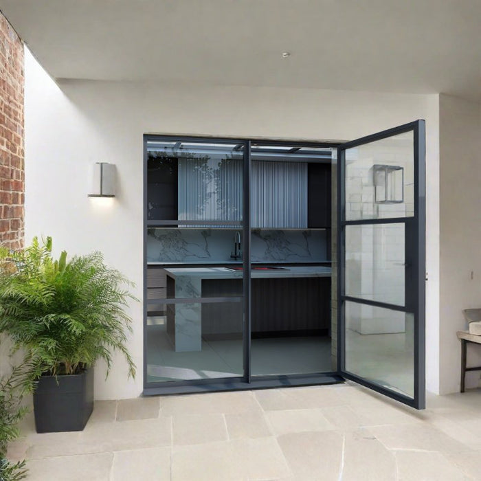 Smart Heritage Aluminium French Door - Home Build Doors