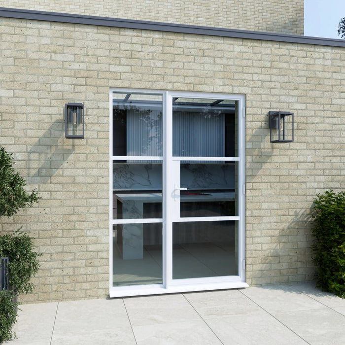 Smart Heritage Aluminium Single Door & Side Window - Home Build Doors