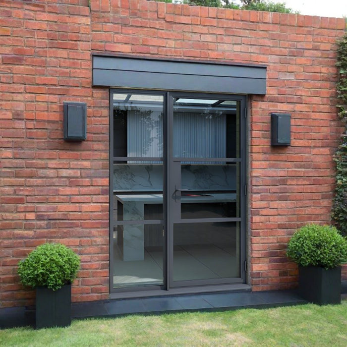 Smart Heritage Aluminium Single Door & Side Window - Home Build Doors