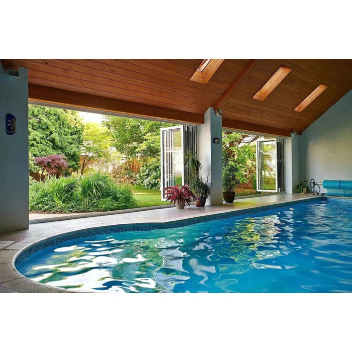 W2100mm x H2100mm Visofold 1000 Black Heritage Bifold Door - 2 sections - Home Build Doors