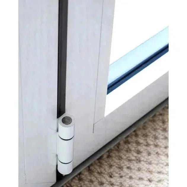W2100mm x H2100mm Visofold 1000 Black Heritage Bifold Door - 2 sections - Home Build Doors
