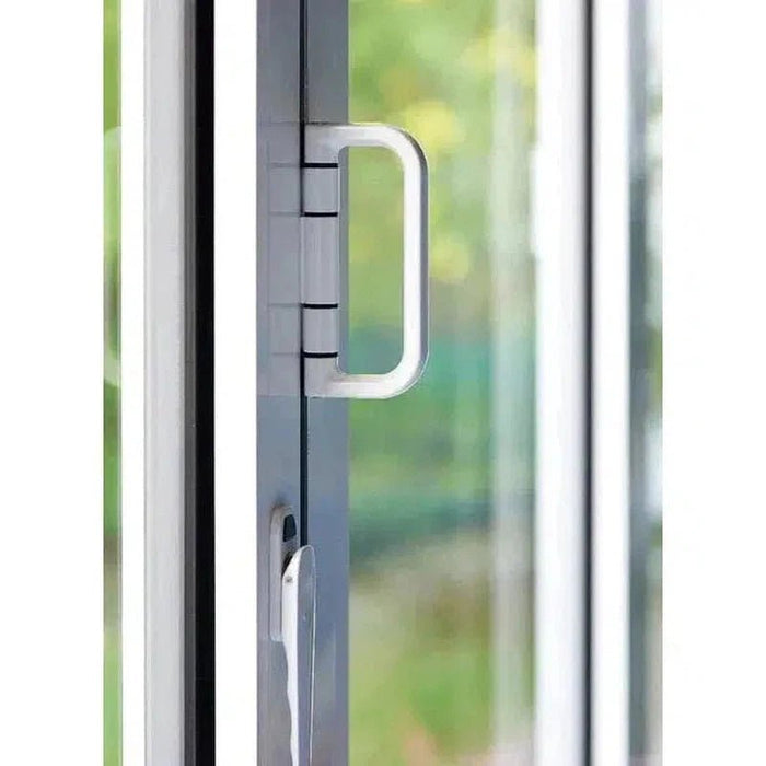 W2200mm x H2100mm Visofold 1000 Black Aluminium Bifold Door - 3 sections - Home Build Doors