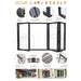W2400mm x H2100mm Visofold 1000 Anthracite Grey Heritage Bifold Door - 3 sections - Home Build Doors